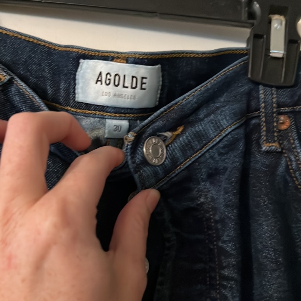 Agolde Riley Crop jeans - Picture 2 of 4